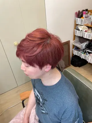 ショート カラー HempBeauty 浅野アサミのヘアスタイル