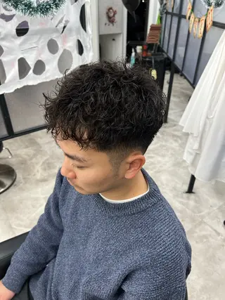 ショート パーマ メンズ Uno. 本気で ヘアに悩む方へ✨のヘアスタイル