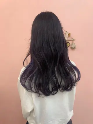 ロング カラー 山本 史奈のヘアスタイル