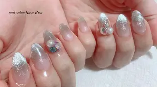 セミロング ネイル ネイルスタジオ シェイクユアハンズのネイルデザイン