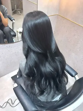 ロング 🎀しゅな/韓国 レイヤー/透明感♡のヘアスタイル