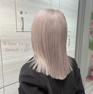 ロング カラー ナツミ/透明感カラー /酸性ストレートのヘアスタイル