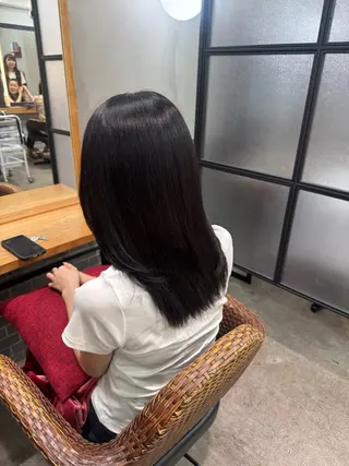 セミロング red neo あいりのヘアスタイル