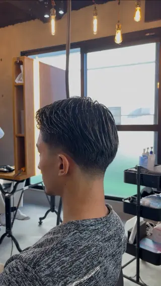 ショート カラー メンズ 海外風メンズ🇺🇸 💈N.Yuto💈のヘアスタイル