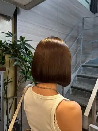 ミディアム 🎀髪ツヤカラー🎀 ──. HONOKAのヘアスタイル