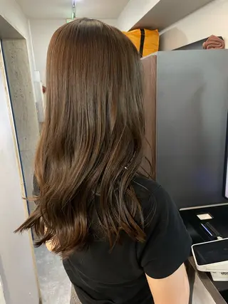 セミロング 🐶men'scut SYUMA🐶のヘアスタイル