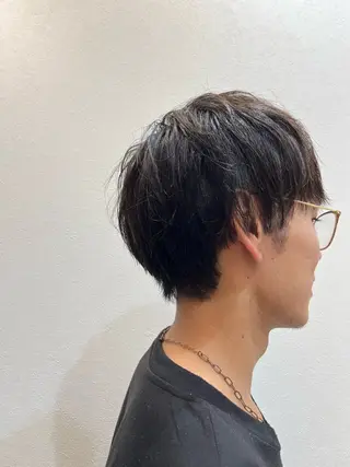 ミディアム メンズ 高田 悠月のヘアスタイル