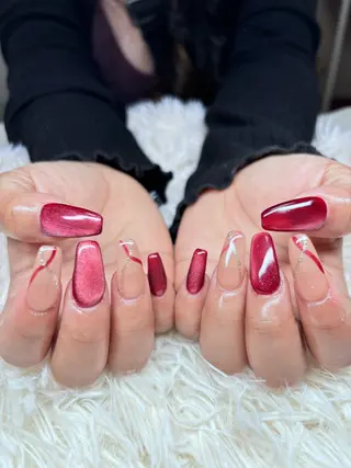 ネイル 加瀬 アンジェリーのネイルデザイン