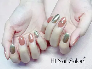 ミディアム Dioneネイル リリのネイルデザイン