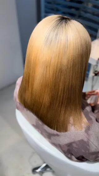 ミディアム カラー キッズ ネイル マツエク・マツパ アイブロウ 🎗美髪艶髪🫧髪質 改善特化🥇菊地のヘアスタイル