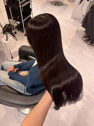 ロング カラー 透明感カラー艶髪💖 レイヤーJunyaのヘアスタイル