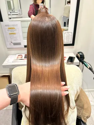 ロング カラー 美髪矯正/ 伊藤 更のヘアスタイル