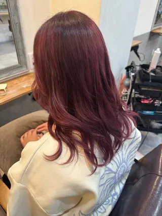 セミロング 船橋 Nerine 【ネリネ】かえでのヘアスタイル