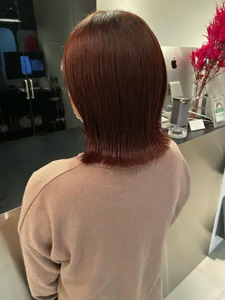 ミディアム riria/ボブ /ブラウンカラー🎀のヘアスタイル