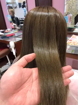 ロング カラー 大阪長居🌱野見山 卓也のヘアスタイル