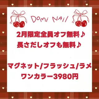 ネイル 渋谷 Domi Nailのネイルデザイン