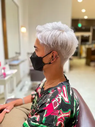 カラー メンズ 片山 雄のヘアスタイル