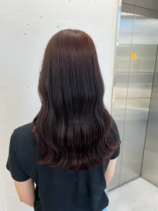 セミロング カラー あすか JILLSTUDIOのヘアスタイル