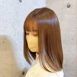 ミディアム カラー 久保 敏之のヘアスタイル