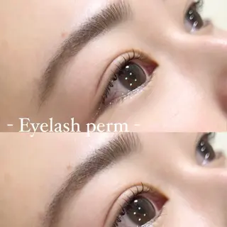 マツエク・マツパ 似合わせカット暖色 カラーhiyonaのヘアスタイル