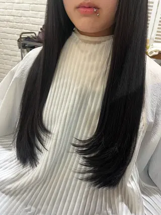 ロング merc.🐑🤍 山口夏希のヘアスタイル