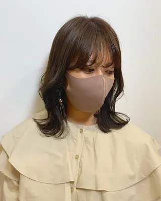 ミディアム sugiyama noaのヘアスタイル