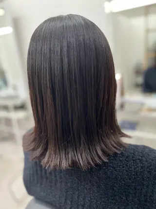 ミディアム カラー 🫧ぷる艶カラー🫧 Yuubi🦩のヘアスタイル