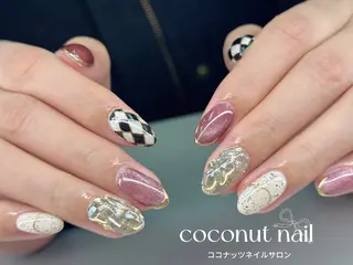 ネイル 神田 ココナッツのネイルデザイン