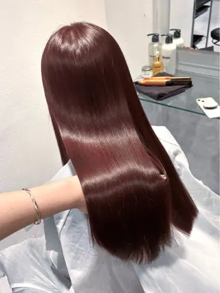 ロング カラー 表参道♡暗髪^ྀི 艶カラー♡アユミのヘアスタイル