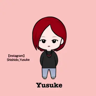 ミディアム カラー シシド ユウスケ Aceのヘアスタイル