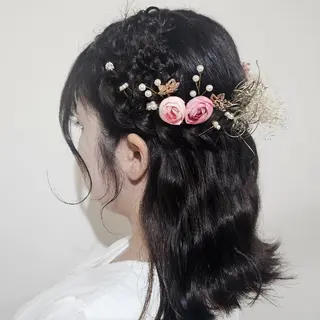 ヘアアレンジ 🇰🇷透明感×ハイ トーン🌟tomoのヘアスタイル