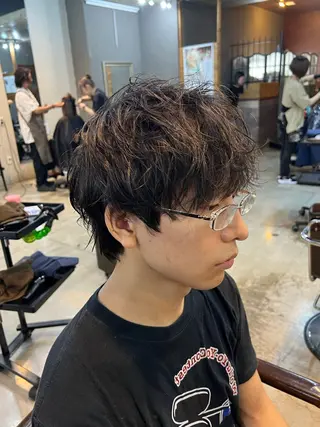 メンズ Men's NAM 八角のヘアスタイル