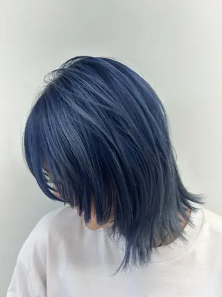 ミディアム カラー 透明感/ブリーチカラ ー🦋Rico🦋のヘアスタイル