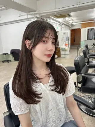 ロング 松谷 瑞姫のヘアスタイル