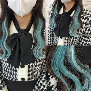 ロング エクステ＆艶カラー 🎀YURINA🎀のヘアスタイル