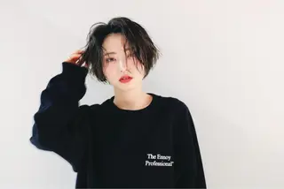 ショート カラー パーマ ooit所属・ooit 【オーイット】のヘアスタイル