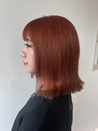 ミディアム 瀬戸 杏珠のヘアスタイル