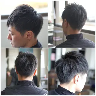 ショート メンズ 中島 剛のヘアスタイル