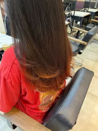 ロング カラー 🥀韓国ヘア🥀 宮津真菜のヘアスタイル