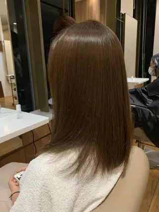 カラー トーンアップ🦢 ユメのヘアスタイル