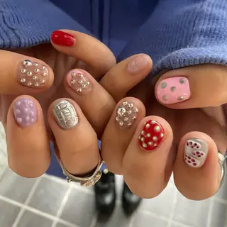 ネイル こゆび /中崎町ネイル🌟のネイルデザイン