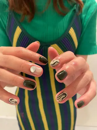 ネイル hachi所属・hachi__ nao_のネイルデザイン