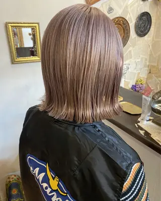 ショート sea's所属・ヒラカホ/矢場町/ ブリーチ/似合わせのヘアスタイル