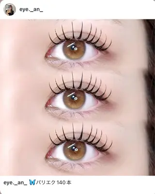 マツエク・マツパ Fukaya Annaのマツエク・マツパデザイン