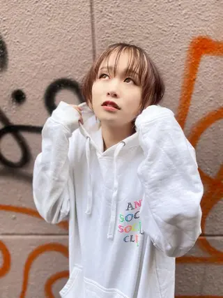 ショート TMJ所属・拓麿✂︎/ショート 専門×透明感カラーのヘアスタイル