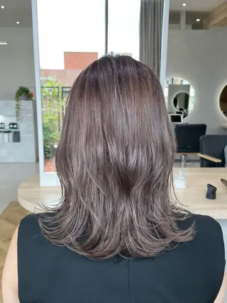 ミディアム Tink　天神店所属・今村賢治/メンズ/ レイヤー✨艶カラーのヘアスタイル