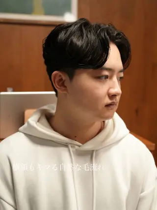 メンズ メンズパーマ いしだ りょうのヘアスタイル