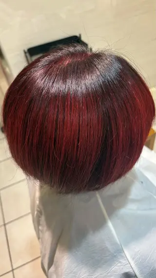 ミディアム カラー VAN COUNCIL春日井店所属・り んのヘアスタイル