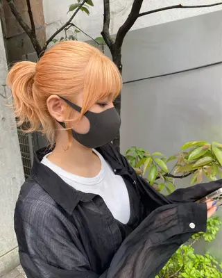 ミディアム カラー ARUE所属・日出 裕吾のヘアスタイル