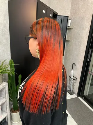 ロング 🦋ハイトーン🦋 石山 希理🦋のヘアスタイル